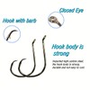 Circle Fishing Hooks for Catfish Hooks Saltwater 50pcs of 7/0