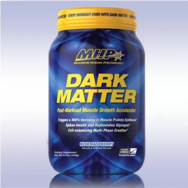 MHP DARK MATTER (3.22 LB) post-workout recovery muscle mass growth gainer super - BLUE RASPBERRY
