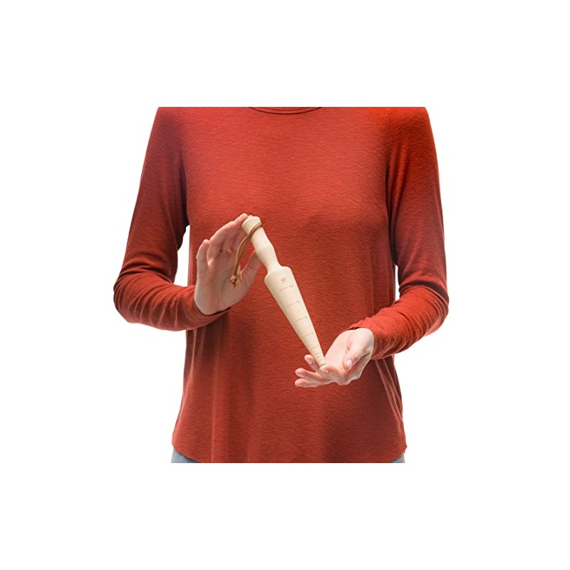 REDECKER Untreated Beechwood Garden Dibber for Seedling and Bulb Planting