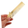 TOVINANNA Beard Mustache Styling Tool Small Metal Combs for Men