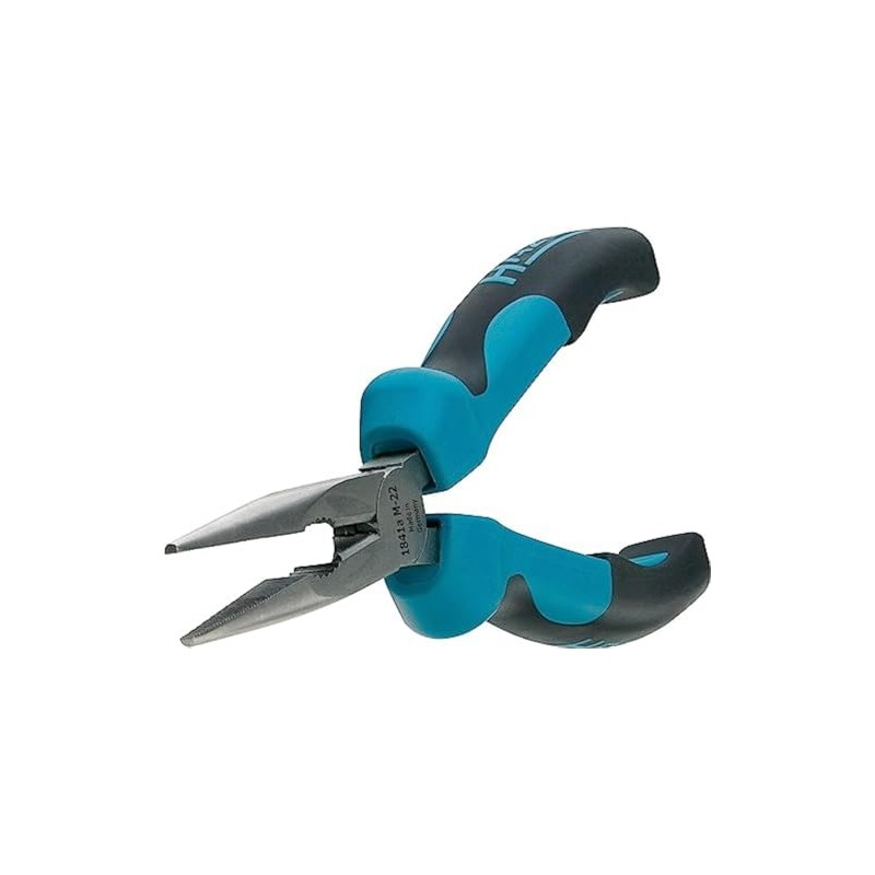 HAZET 1841MA-22 165 mm Snipe Nose Pliers - Polished/Blasted