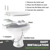 Terapaton RV Bidet Toilet Seat Attachment, RV Bidet for Camper