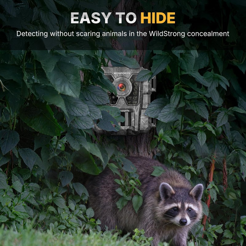 WOSPORTS Mini Trail Camera 2 Pack 24MP 1080P HD Trail