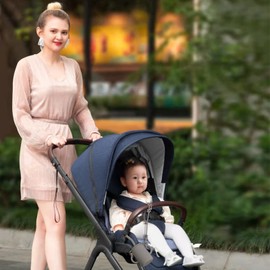 Toy Safety Straps, Food Grade Silicone Pacifier Clips Sippy Cup Strap Stretchable Adjustable for Strollers, High Chair, Cribs, Hanging Baskets, 2 Pack (Sand+Light Grey)