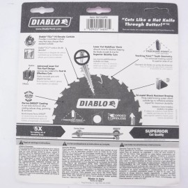 Diablo 2 Pack 7-1/4" Diablo Framing Saw Blades 24 Teeth, D0724VPX