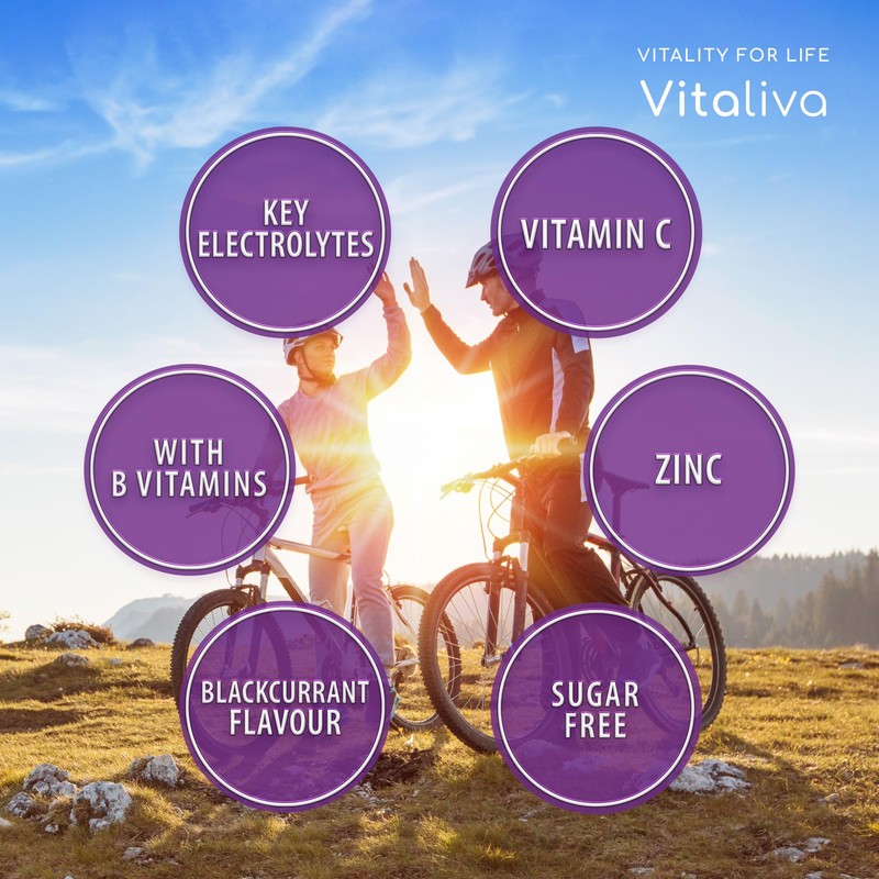 Vitaliva Hydration Pack - Hydro Boost Electrolyte Tabs (20) and