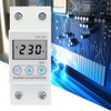 LCD Display Single Phase Adjustable Over Voltage Under Voltage Protector