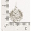 AFP AS-524 St Christopher Pendant 925 Sterling Silver, Sterling Silver,