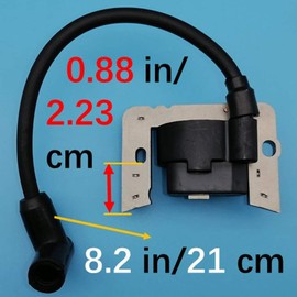 Tuzliufi Bobina de encendido Armature Magneto Compatible con Tecumseh OVXL125 TVM170 TVM195 TVM220 TVXL195 TVXL220 35135 35135A 35135B 8HP 9HP 10HP Motor Nuevo Z574