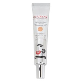 Crema de Maquillaje Base Correctora, Crema CC, Mejora la Elasticidad de la Piel, Aumenta la Luminosidad de la Piel, Corrector de Larga Duración, ImprimaciónHidratante e (Color