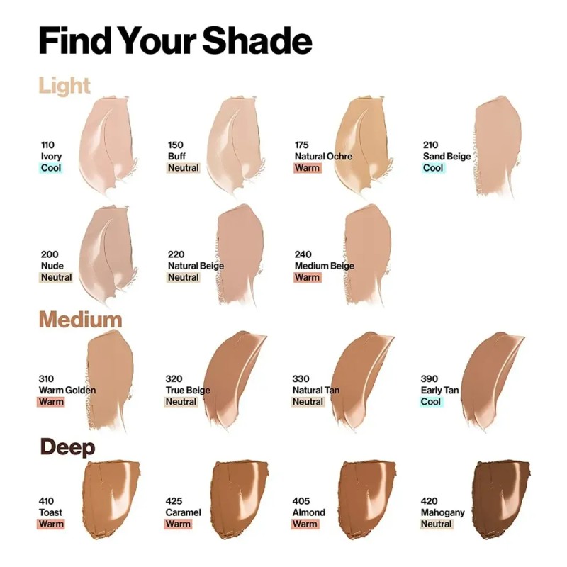 Maquillaje Colorstay Full Cover Foundation True Beige
