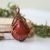 Designs by Nature Gems Handmade Women’s Red Jasper Necklace 24