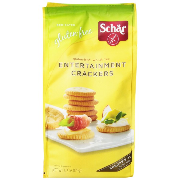Schar Gluten Free Entertainment Crackers, 6.2 Ounce