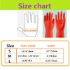 YONG-SHENG Cleaning Glove, Kitchen Dishwashing Glove, Heavy Duty Rubber Gloves,