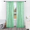 BEDDEB 4PCS Mint Green Sequin Backdrop Curtain, 2FTx8FT Glitter Backdrop
