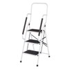 Step Ladder with Handles by LivingSURE, 3-Tier