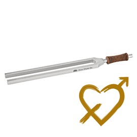 Sonic Energy Planetary Tuning Therapy Fork - Eros (154.66 Hz/D#3) - Tuning Fork for Meditation and Therapy - Nickel Plated Steel (TTF-ER)