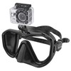 Seac Appeal Pro, Italien hergestellte Einglas-Tauchmaske mit universeller Action-Cam-Halterung