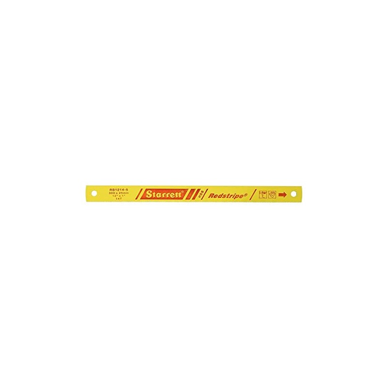 Starrett Redstripe Solid High Speed Steel Power Hacksaw Blade -