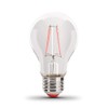 Feit Electric A19/TR/LED 4.5W Dimmable Red LED Light Bulb