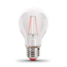 Feit Electric A19/TR/LED 4.5W Dimmable Red LED Light Bulb
