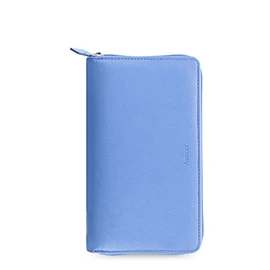 Filofax scheduler, personal CPT, saffiano bright blau Zip