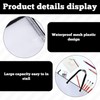 Grosion Art Portfolio Bag,19 x 25 Inch Art Bag,Clear A2