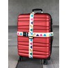 Teeoff Luggage Straps Suitcase Belts 荷物ストラップスーツケースベルトトラベルバッグアクセサリー調節可能な220CM (Volcanic)