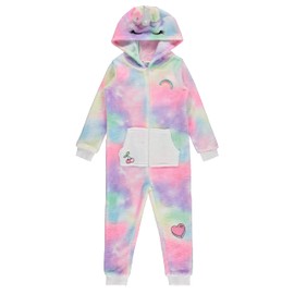 BTween Hooded Unicorn Onesie PJs for Girls