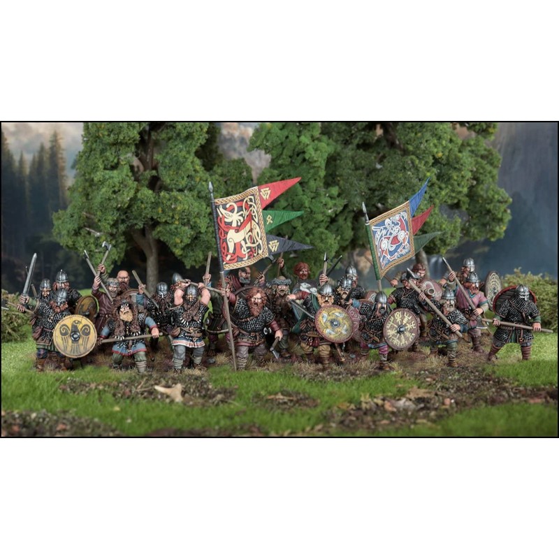 VICTRIX - Vikings - 60 Figures - 28mm Plastic Miniatures