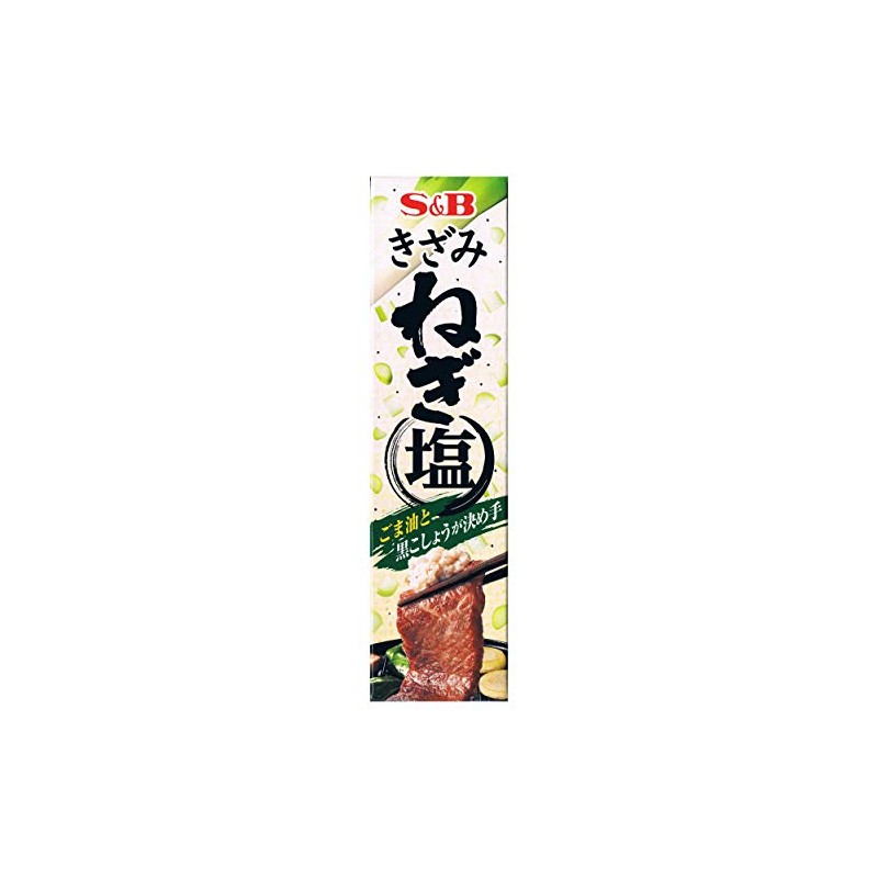 Japanese Chopped Green Onion Salt Paste 1.34oz(38g),Kizami Negi Shio Tube