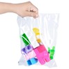 100 Pack 5 X 7 Self Seal Clear Poly Bags