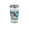Genetic Science Gene Sequencing DNA Geneticist Stainless Steel Insulated Tumbler
