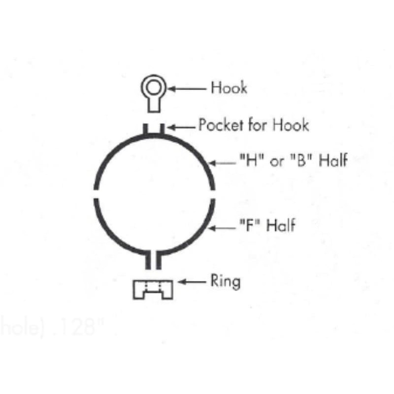 Generic 3pc 5"" Fireworks Plastic Ball Aerial Shell Mortar, Black