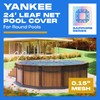 Yankee Pool Leaf Net Cover for 24 Ft Round Pool