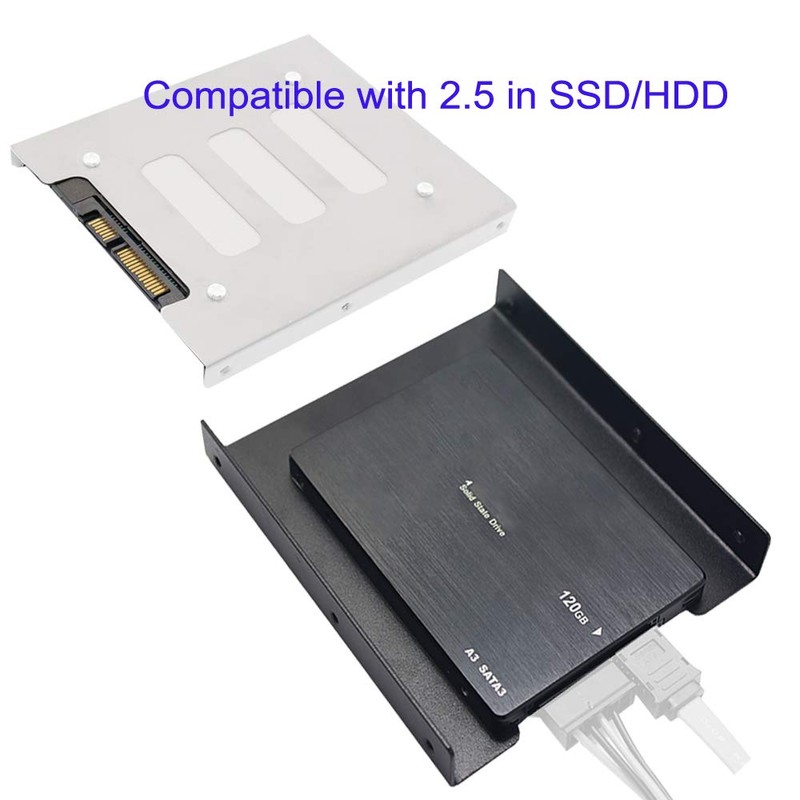 SSD HDD Holder 2.5 to 3.5 Mounting Bracket Hard Drive
