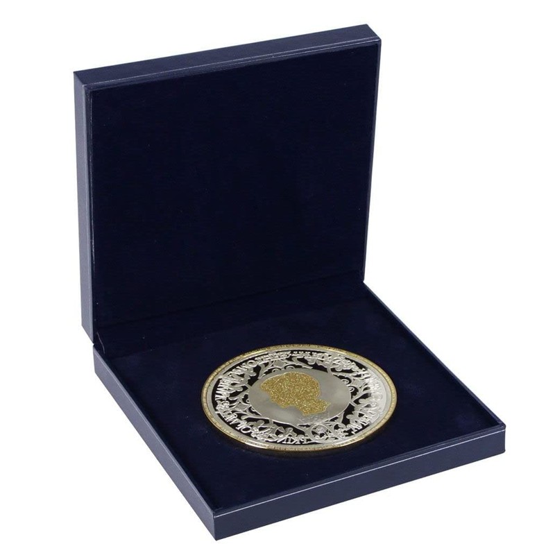 SAFE 7917 Elegant Case in Dark Blue and Elegant Silver