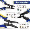 haisstronica Wire Stripper Tools Set for DIY,10-20AWG,3 Pack Manual Wire