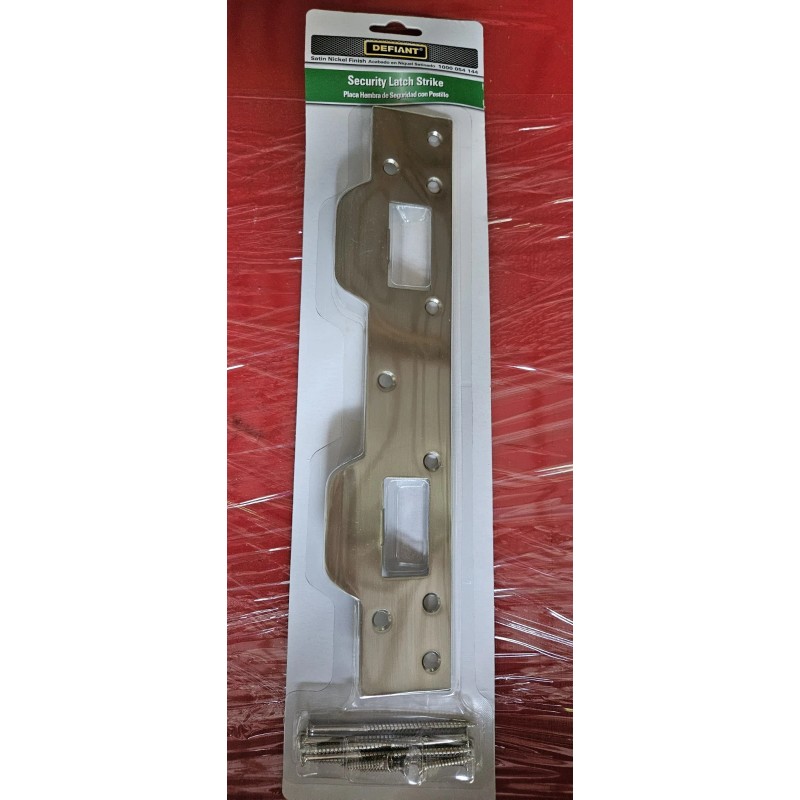 Defiantt Door Latch Strike Plate Home Entry Security Protection Doors,