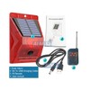 Unbranded Outdoor Motion Sensor Alarm With Siren Warning Light And