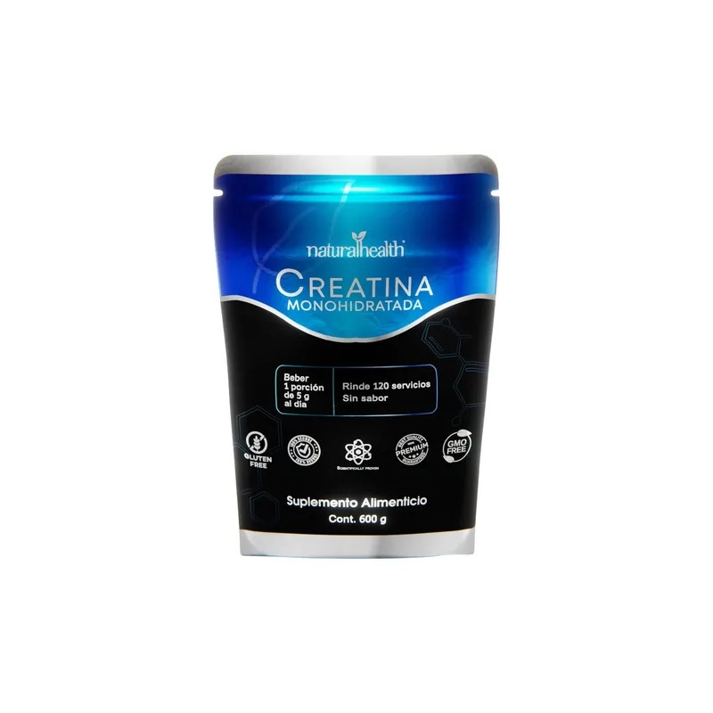 Kit Creatina Monohidratada Revibe Up! Cromo 400 Natural Heal