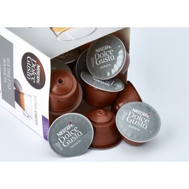 NESCAFE Dolce Gusto Ristretto Barista Coffee Pods - total of 48 Espresso Barista Coffee Capsules - Coffee Intensity 9 - Dark Roast Coffee (3 Packs)
