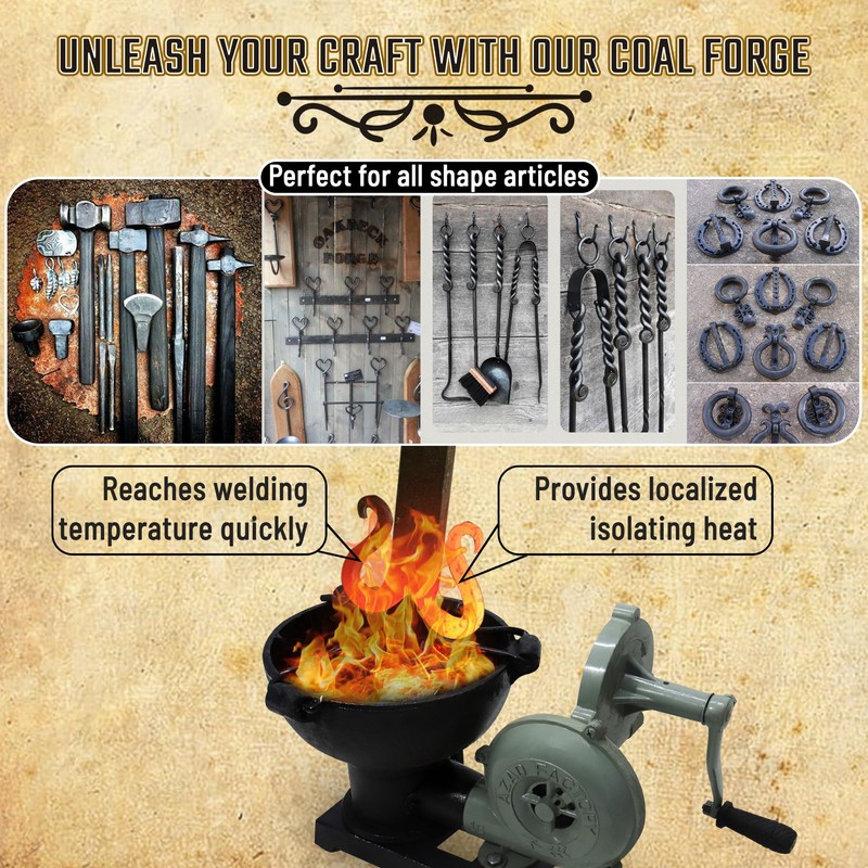 SIMOND STORE - Coal Forge - Ideal for Shaping Multiple