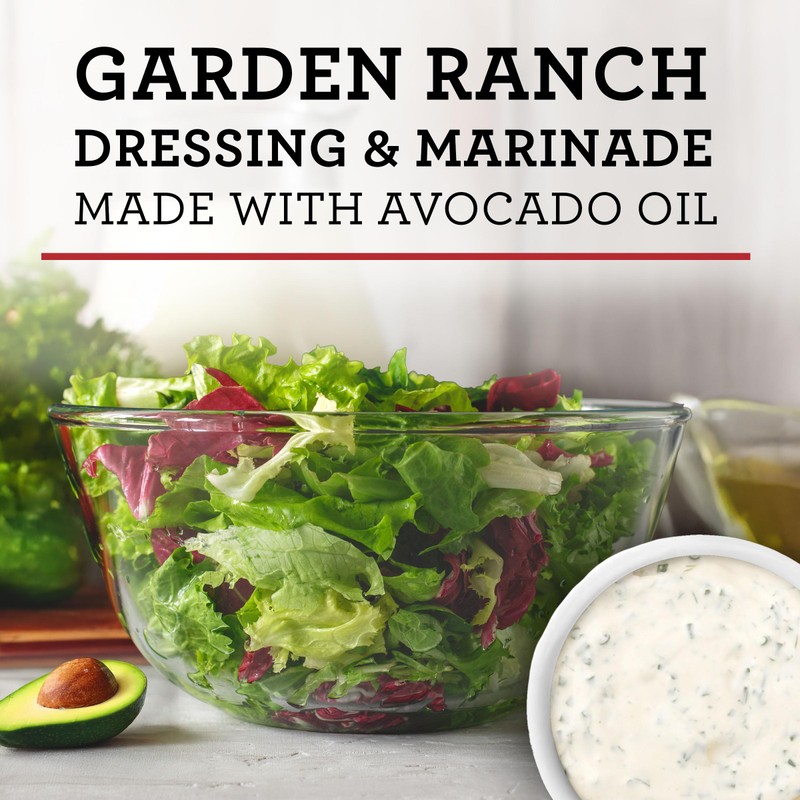Skinnygirl Avocado Oil Salad Dressing, Garden Ranch, 11.5 Ounce