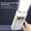 EDC Flashlight Sound Light Warning 365nm Purple Light 1000 LM