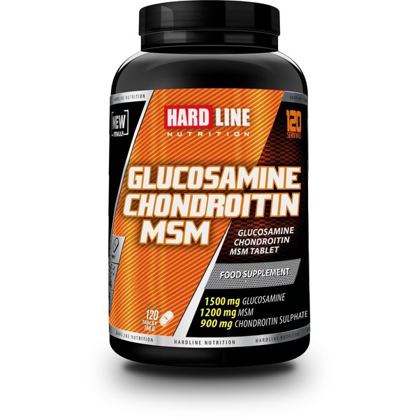 Hardline Glucosamine Chondroitin Msm 120 Tablet