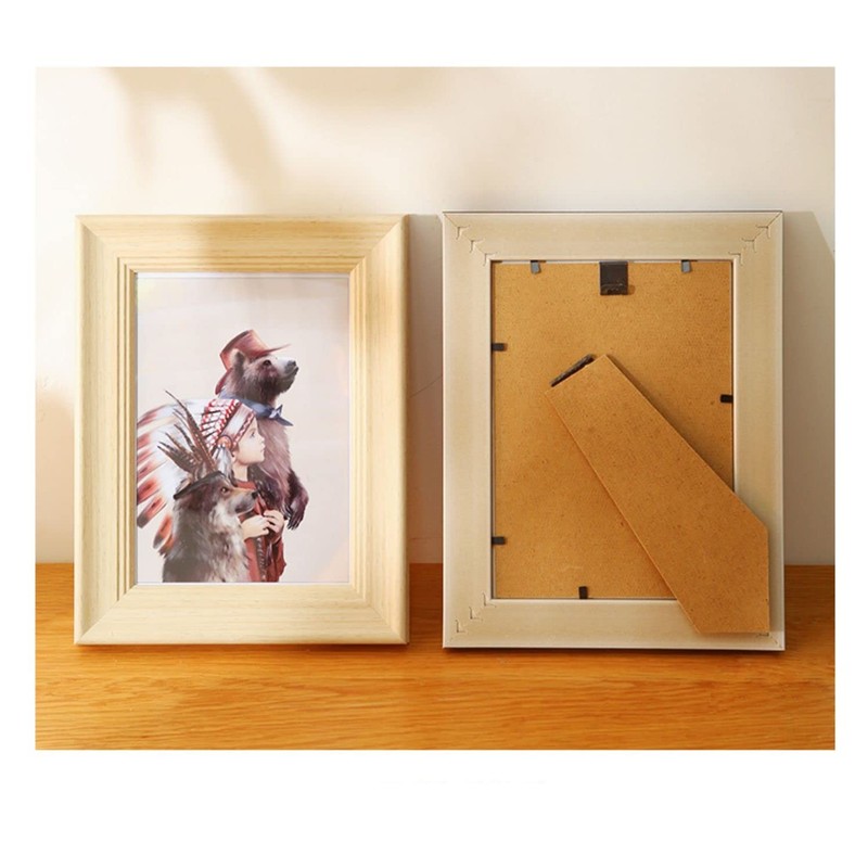 Wooden Photo Frame, A4 Size, Can Be Placed, Acrylic, High