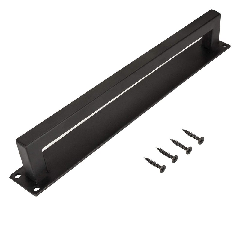 Homode Barn Door Handle, 12" Rustic Pull Handle Heavy Duty,