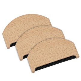 Pack of 3 Pilling Comb, Cashmere Comb, Lint Comb, 7.7 x 4.5 cm, Cashmere Comb, Wool Comb for Sweaters, Portable Lint Remover Wool Comb for Clothing, Knitwear, Cashmere Wool Scarves, Mattresses