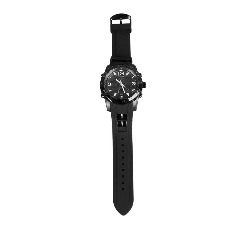 Men Digital Sports Watch Dual Dial Dual Time Display 50m